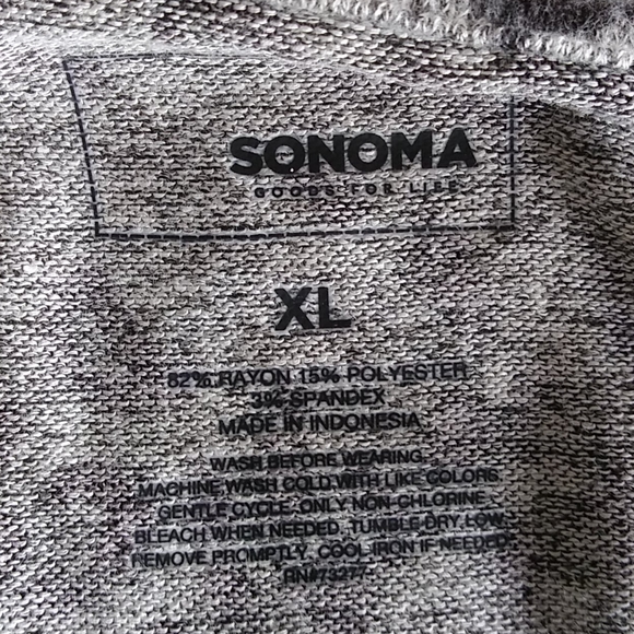 Sonoma leopard print sweater top - Picture 3 of 4